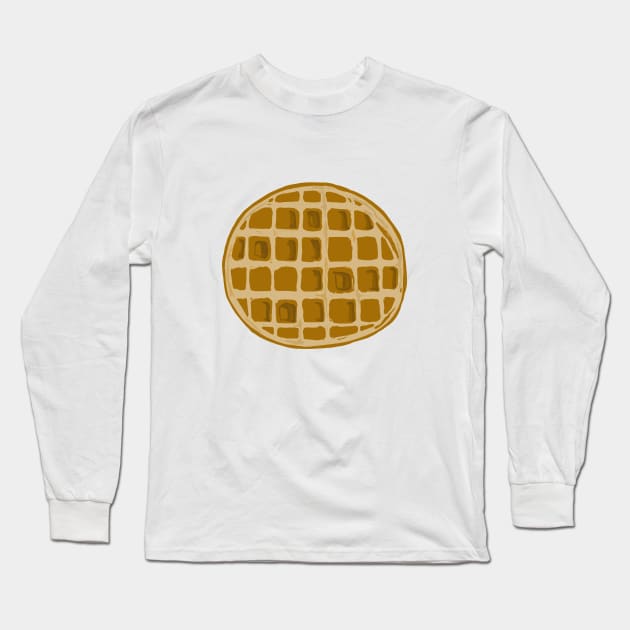 Strange Binary  - Eleven 11 Waffle Long Sleeve T-Shirt by pbDazzler23